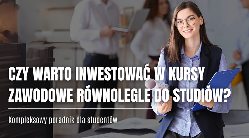 Zdjęcie uśmiechniętej młodej kobiety i napisy