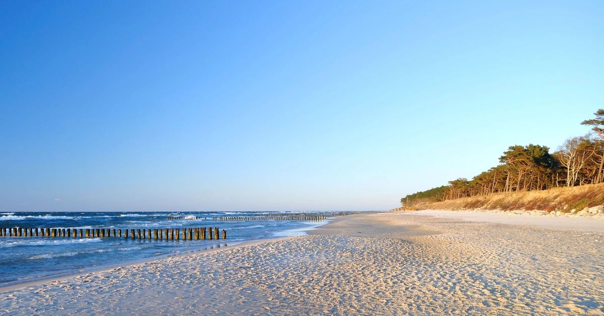 Zdjęcie nadmorskiej plaży