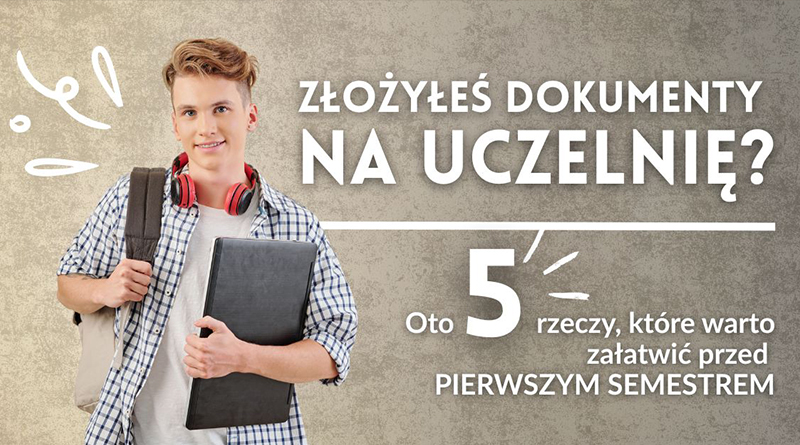 Zdjęcie młodego mężczyzny i napisy