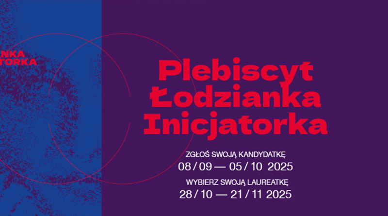 Baner plebiscytu Łodzianka Inicjatorka