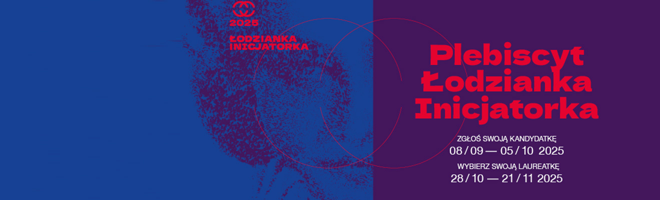 Baner plebiscytu Łodzianka Inicjatorka