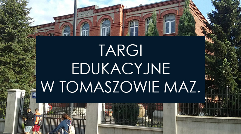 Zdjęcie I lo w Tomaszowie Mazowieckim i napisy