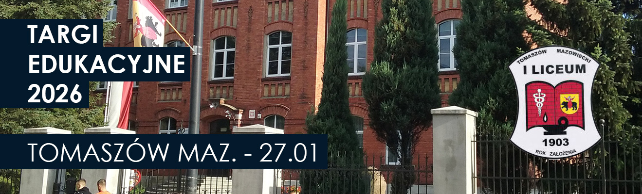 Zdjęcie I lo w Tomaszowie Mazowieckim i napisy