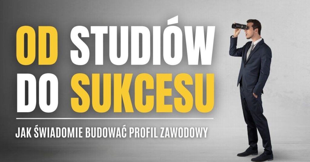 Zdjęcie mężczyzny w garniturze z lornetką